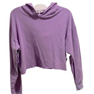 NWOT TRULY MADLY DEEPLY LIGHTWEIGHT CROPPED HOODIE